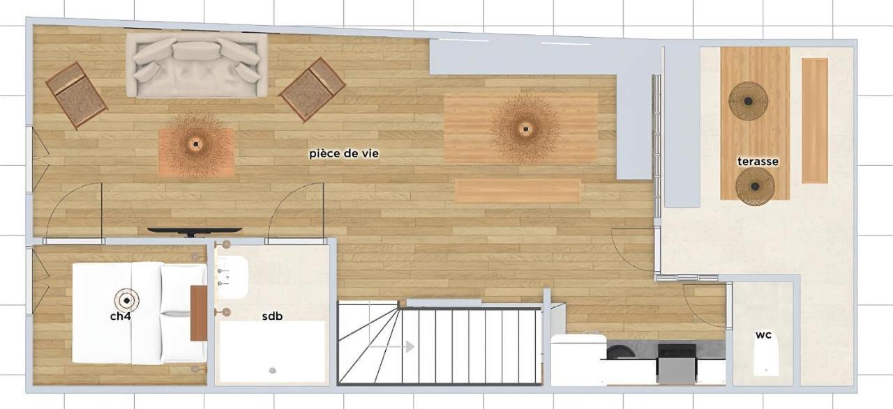 Appartement Nocnoc - Le Nid à Marseille Extérieur photo